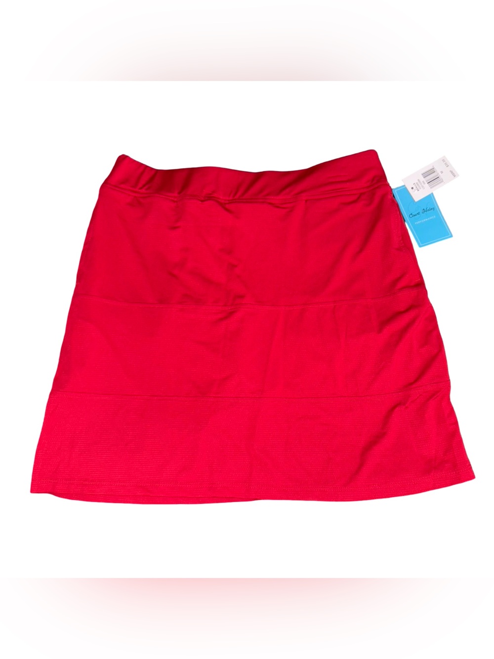 NWT Court Haley Performance Red Athletic Golf Tennis Skort Women’s M